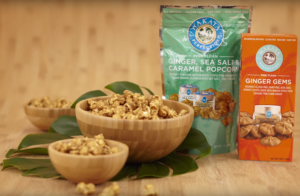 Ginger Popcorn & Ginger Gems