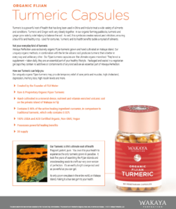 Fijian Turmeric Capsules