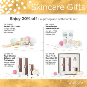 Wakaya Holiday 2018 Skincare Gifts